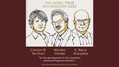 Nobel Prize in Chemistry 2022: Carolyn Bertozzi, Morten Meldal, Barry Sharpless Win Prestigious Award for Development of Click Chemistry and Bioorthogonal Chemistry